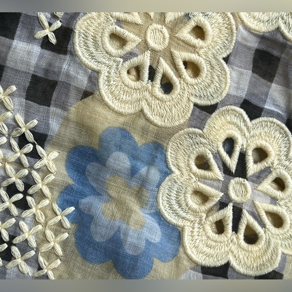 INNIKA CHOO MIDI Smock -Hugh Jesmok in Bright Gingham Print  size 0. Pre owned. - Picture 10 of 15